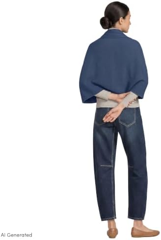 Lands' End Women's CashTouch Shawl Wrap - Image 2