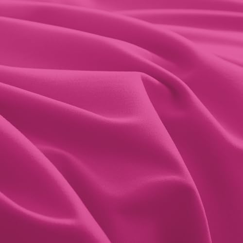 Mocassi Cal King Size 4-Piece Bed Sheet Set - 1800 Premium Hotel Quality Microfiber 18-24 Inches Extra Deep Pocket Fitted Sheet- Luxury Soft, Breathable, Wrinkle, and Fade Resistant, Hot Pink - Image 7