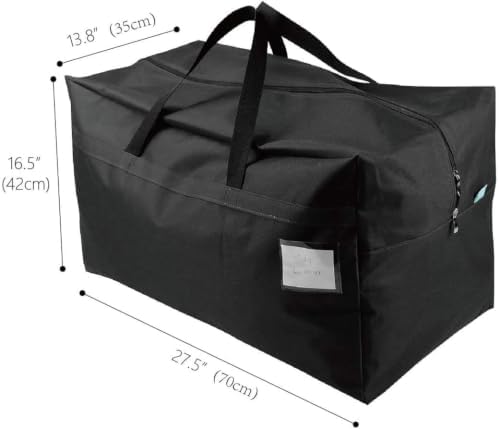3pcs, 100L Ornament Festival Decor Items Storage Bags, Travel Duffel Bags - Image 2