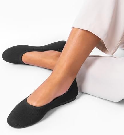 DREAM PAIRS Women's Dress Knit Ballet Comfort Flats - Image 2