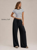 Trendy Queen Women's 2 Piece Matching Summer Lounge Set with Pockets - Image 2