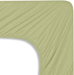 Mocassi Queen Sheet Set - Luxury Hotel 1800 Premier Bedding Sheets & Pillowcases - Ultra Soft Breathable & Cooling Bed Sheets - Deep Pocket - Wrinkle Resistant - 4 Piece Set - Queen, Sage Green - Image 5