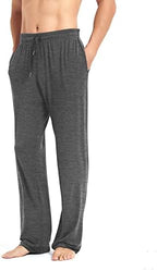 32/34/36/38 Long Inseam Men's Tall Pajama Pants Lounge Sleepwear Bottoms - Image 2
