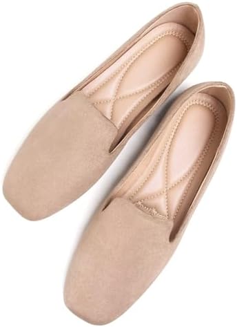 SAILING LU Women's Pointy Toe Ballets Flats PU Leather by SAILINGLUOfficial