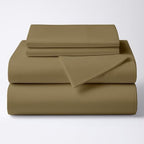 ARlinen 4 Piece RV Bunk Sheets 42 x 80, 10-Inch Deep Mattress, Taupe by ARlinen