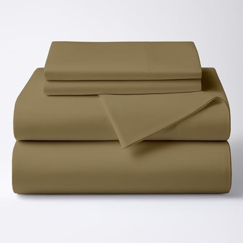 ARlinen 4 Piece RV Bunk Sheets 42 x 80, 10-Inch Deep Mattress, Taupe by ARlinen