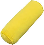 Tingting's Dream Smooth Velvet Long Bolster Pillow Sofa Cylinder Neck Pillow Round Cervical Roll Pillow Multifunctional Lumbar Waist Cushion (Yellow, 15×40cm/5.91"×15.7") by Unknown