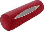 Neck Roll Pillow Case Cover Only - Cervical Pillowcovers with Zipper Cylinder Soft Bolster Pillowcases for Cylindrical Cushion(16,2pcs:35x15cm/14x6) by Unknown