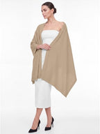 Women's Pashmina Shawl Wraps Evening Dress Elegant Scarf Wedding Knit Cape - Image 2
