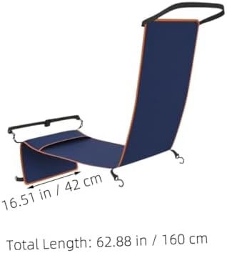 KICHOUSE Portable Airplane Foot Hammock Travel Footrest for Adults for Long Car Train and Plane Journeys Easy to Use Travel Accessory - Image 2