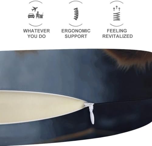 Neck Pillow, Soft Comfortable U Shape Memory Foam Travel Pillow - Image 5