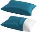 NTBAY Toddler Pillows with Pillowcases Set, 4 Piece 13 x 18, Slate Blue by NTBAY