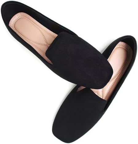 SAILING LU Women's Pointy Toe Ballets Flats PU Leather - Image 2