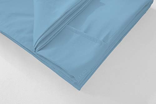 Trend Bedding Mart Oversize Pillow Case Extra Large Fits Even The Fluffiest Pillows Including The Pancake Pillow Extra Tall Pillowcase Luxury 100% Egyptian Cotton 600 Thread Count(King, Deep Blue) - Image 3