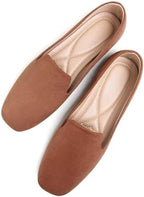 SAILING LU Women's Pointy Toe Ballets Flats PU Leather by SAILINGLUOfficial