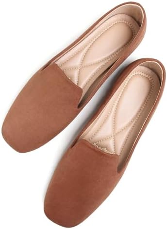 SAILING LU Women's Pointy Toe Ballets Flats PU Leather by SAILINGLUOfficial
