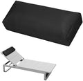 Headrest Pillow for Pool Chaise Lounge, Pool Lounge Pillows Outdoor with Elastic Band for Recliner and Pool Patio Chairs, Head Neck Support Pillow (22x8.6x3.9,Black) by Rasugarlary