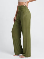 ODODOS Women's Wide Leg Palazzo Lounge Pants with Pockets Light Weight Loose Comfy Casual Pajama Pants-26/28/30"/32" Inseam - Image 2