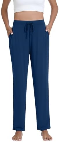 WiWi Pajama Pants for Women Viscose from Bamboo Super Soft Wide Leg Cooling Sweatpants Drawstring Bottoms Sleep Pj Pant S-XXL - Image 2