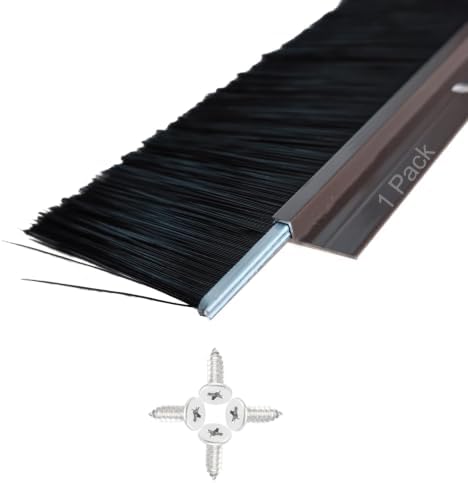 1-Pack Retsun Door Brush Seal, 39.37" L x 2.5" W by HOME