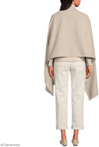 Lands' End Women's CashTouch Shawl Wrap - Image 2