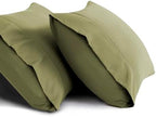 Sweet Home Collection 7 Piece Comforter Set Bag Solid Color All Season Soft Down Alternative Blanket & Luxurious Microfiber Bed Sheets, Sage, Full - Image 5