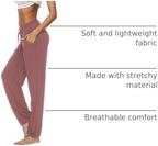 DIBAOLONG Womens Yoga Pants Wide Leg Comfy Drawstring Loose Straight Lounge Running Workout Legging - Image 4