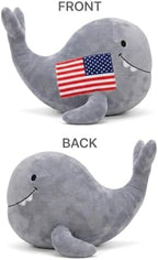 Funny Whale Door Stopper – 3 lb Weighted Plush Doorstop that Actually Works, Non-Slip & Floor Safe, Cute Home Accent, Viral White Elephant Gift Everyone Fights Over - Image 3