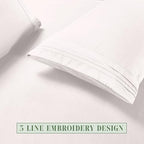 Elegant Comfort Luxury Soft 4-Piece 1500 Premium Hotel Quality Bed Sheet Set with Extra Deep Pockets 18-24 Inch, Wrinkle Free, Storage Pockets, Extra Deep Pocket 4PC Sheets, Twin, White - Image 7