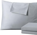 Pillow Protector King Size 100% Egyptian Cotton Pillow Covers Set of 4 - Image 2