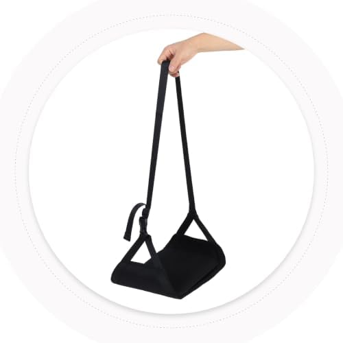 Portable Foot Hammock for Airplane Travel, Adjustable Foldable Office Rest - Image 4