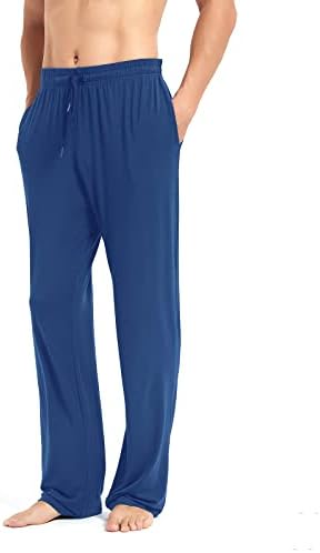 32/34/36/38 Long Inseam Men's Tall Pajama Pants Lounge Sleepwear Bottoms - Image 3
