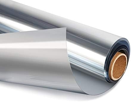 HIDBEA One Way Privacy Window Film,Heat Blocking, Silver,23.6in x 13.1ft by HIDBEAWindowFilm