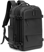 Vacuum Backpack for Travel with Built-In Pump, Expandable Vacuum Compression Carry-On Travel Backpack with Laptop Compartment, Large by Unknown