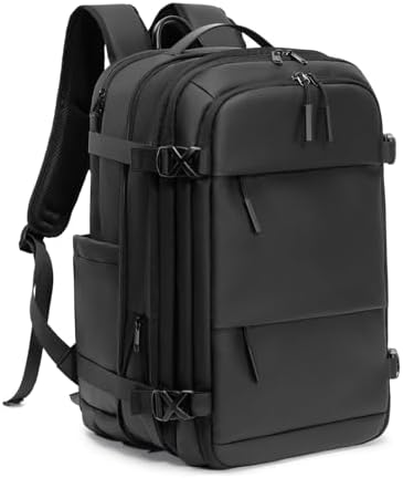 Vacuum Backpack for Travel with Built-In Pump, Expandable Vacuum Compression Carry-On Travel Backpack with Laptop Compartment, Large by Unknown