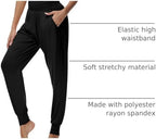 Ficerd 3 Pack Women's Joggers Loose Yoga Pants with Pockets - Image 4