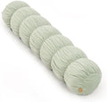 Pat. Pend. Cylinder Pillow for Bed, 39 Inch, Celadon Green by Ailuteie