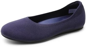 DREAM PAIRS Women's Dress Knit Ballet Comfort Flats by DREAMPAIRS