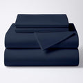 ARlinen RV Bunk Sheet Set, 34x75, 4 Piece Egyptian Cotton, Navy Blue by ARlinen