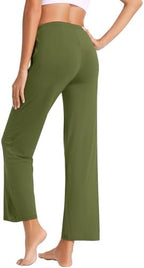 WiWi Pajama Pants for Women Viscose from Bamboo Super Soft Wide Leg Cooling Sweatpants Drawstring Bottoms Sleep Pj Pant S-XXL - Image 2