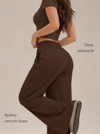 Trendy Queen Women's 2 Piece Matching Summer Lounge Set with Pockets - Image 4