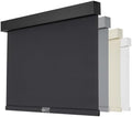 Persilux Blackout Window Shades for Home, Cordless Roller Shades with Valance, Thermal Insulated Fabric Window Blinds, UV Protection Blinds for Indoor Windows, Office and Bedroom (Black,70"W x 64"H) by PersiluxHome