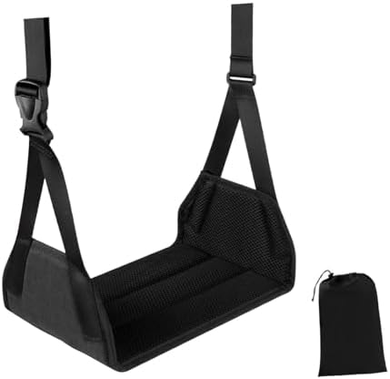 Airplane Footrest to Relax Your Feet Accessories Lightweight Portable Outdoor Leg Rest for Trip Home Air Plane Office for Airplane, Office, Under Desk, Car - Image 3
