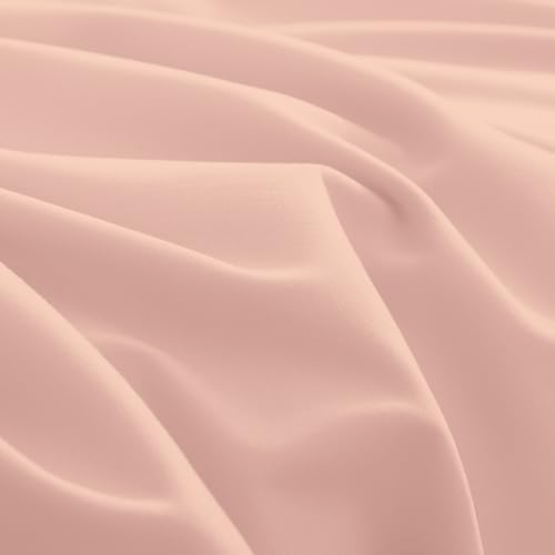 Mocassi King Size 4-Piece Bed Sheet Set - 1800 Premium Hotel Quality Microfiber 18-24 Inches Extra Deep Pocket Fitted Sheet- Luxury Soft, Breathable, Wrinkle, and Fade Resistant, Blush Pink - Image 7