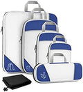 6-piece Travel Packaging Cube Storage Bag Compressed Luggage Set by Unknown