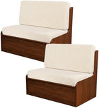 Eco-Ancheng RV Dinette Cushion Covers Seat Covers Camper Cushions Slipcover by Eco-Ancheng