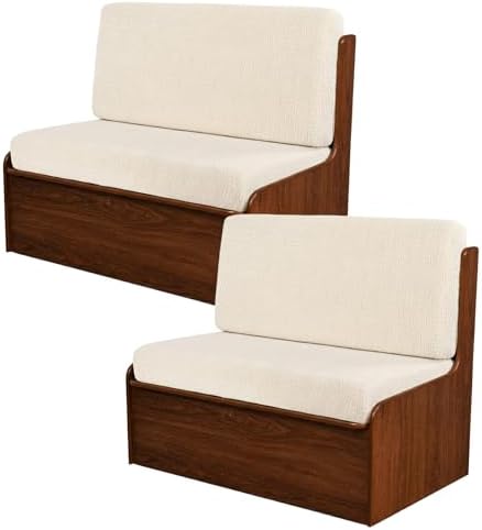Eco-Ancheng RV Dinette Cushion Covers Seat Covers Camper Cushions Slipcover by Eco-Ancheng