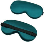 Solid Color Cotton Eye Mask for Sleeping (Dark Green) by Unknown