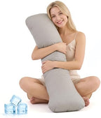 YZ HOME Weighted Body Pillow 6.5lbs Cooling Body Pillow (41" x 10") by YZHOME