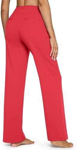 G4Free Yoga Pants for Women Wide Leg Pants with Pockets High Waisted - Image 2